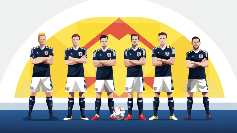 Skottlands Herrlandslag I Fotboll Mot Spaniens Herrlandslag I Fotboll Poängställning