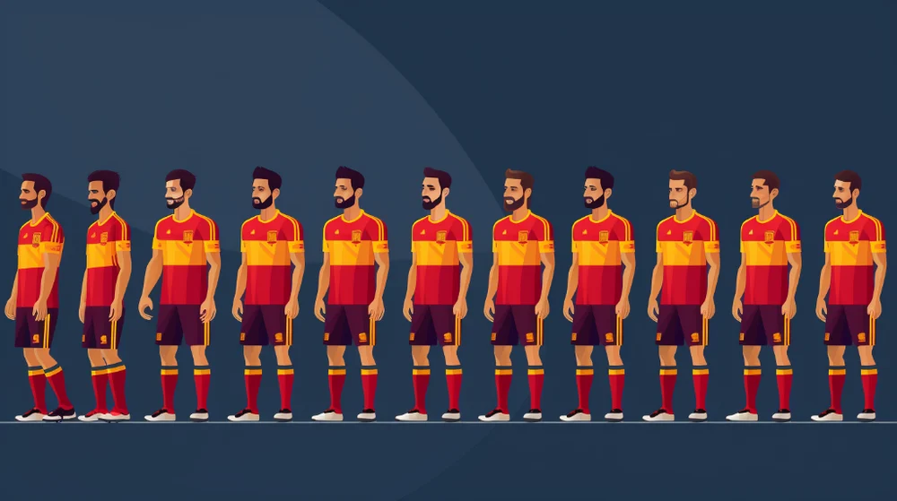 Spaniens Herrlandslag I Fotboll Mot Sveriges Herrlandslag I Fotboll Laguppställning